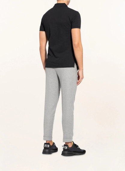 POLO RALPH LAUREN Piqué-Poloshirt Slim Fit – SCHWARZ
