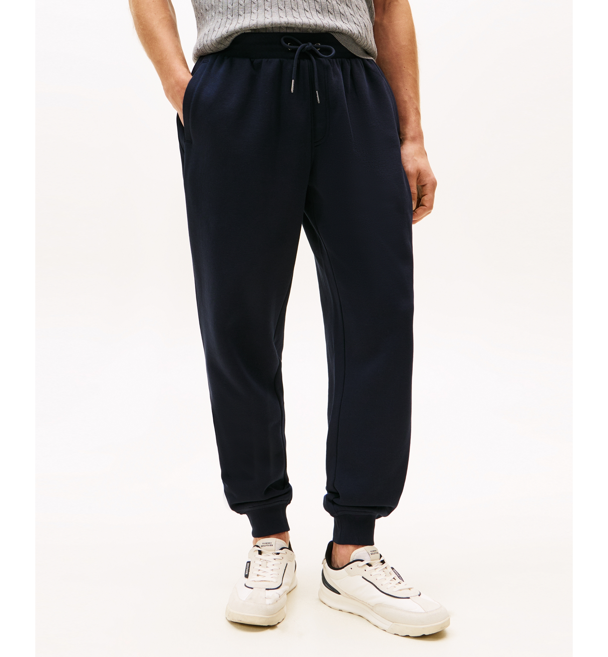 Tommy Hilfiger Men's Flag Logo Sweatpants - Desert Sky