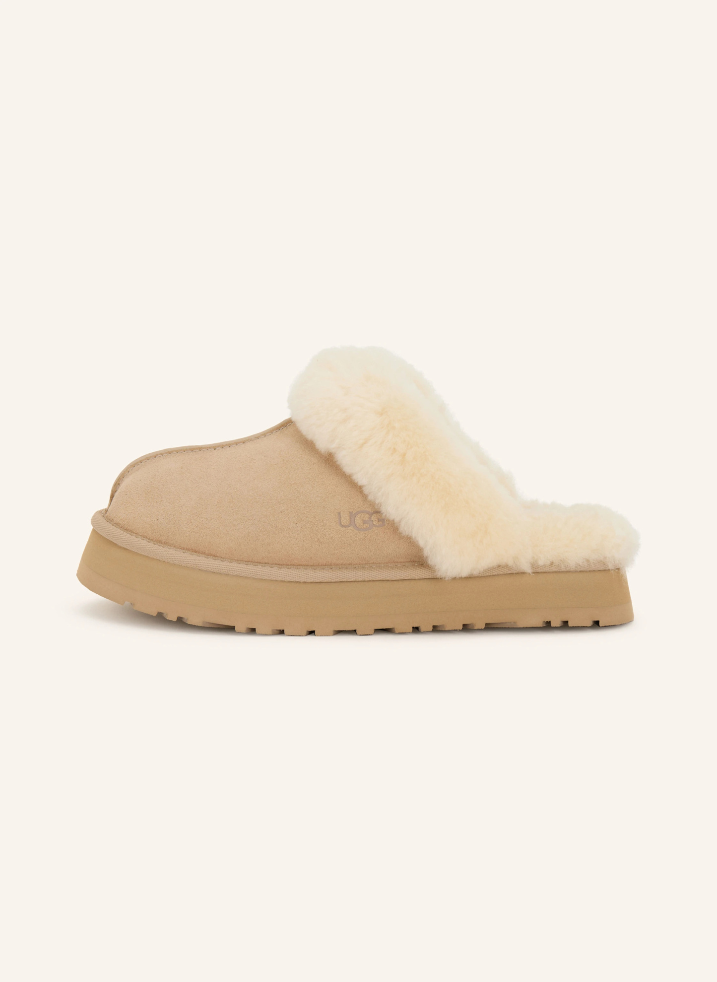 UGG Pantoletten DISQUETTE – HELLBRAUN