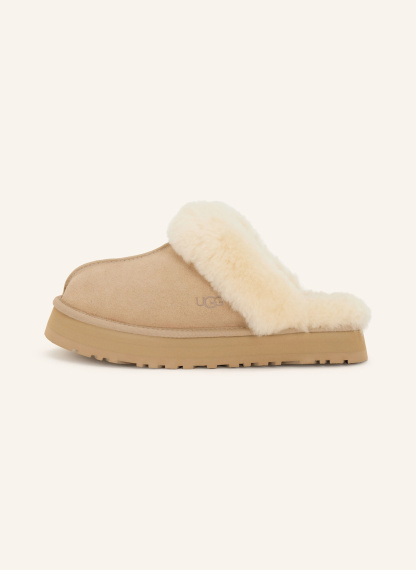 UGG Pantoletten DISQUETTE – HELLBRAUN