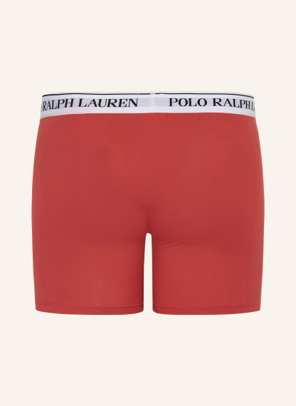 POLO RALPH LAUREN 3er-Pack Boxershorts – HELLROT / HELLBLAU / SCHWARZ