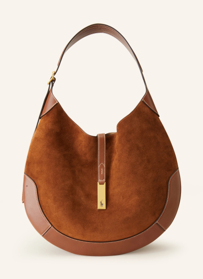 POLO RALPH LAUREN Schultertasche – COGNAC