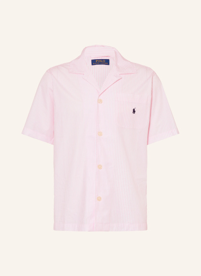 POLO RALPH LAUREN Schlafshirt – ROSA / WEISS