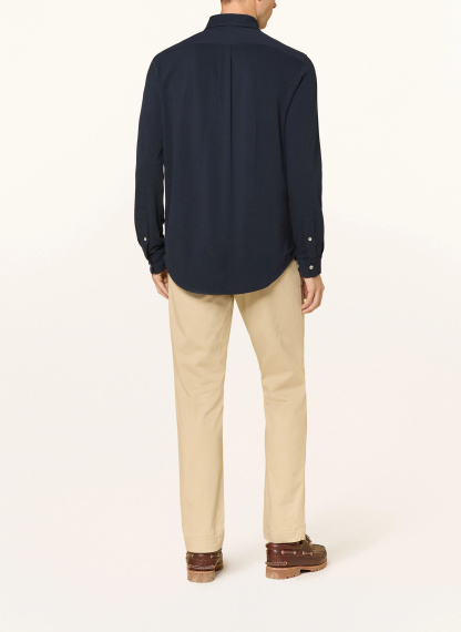 POLO RALPH LAUREN Piqué-Hemd Custom Fit – DUNKELBLAU