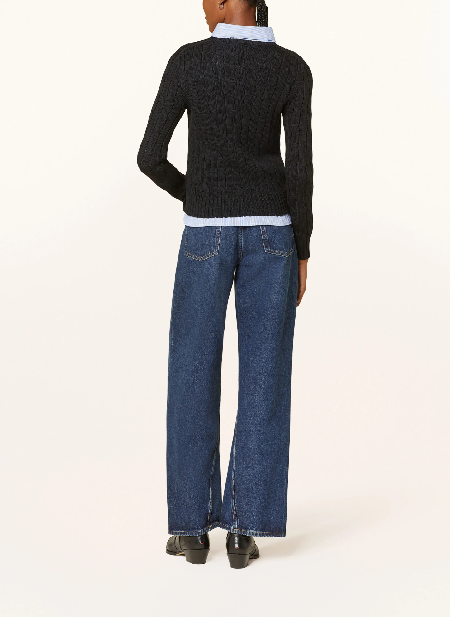 POLO RALPH LAUREN Pullover – SCHWARZ