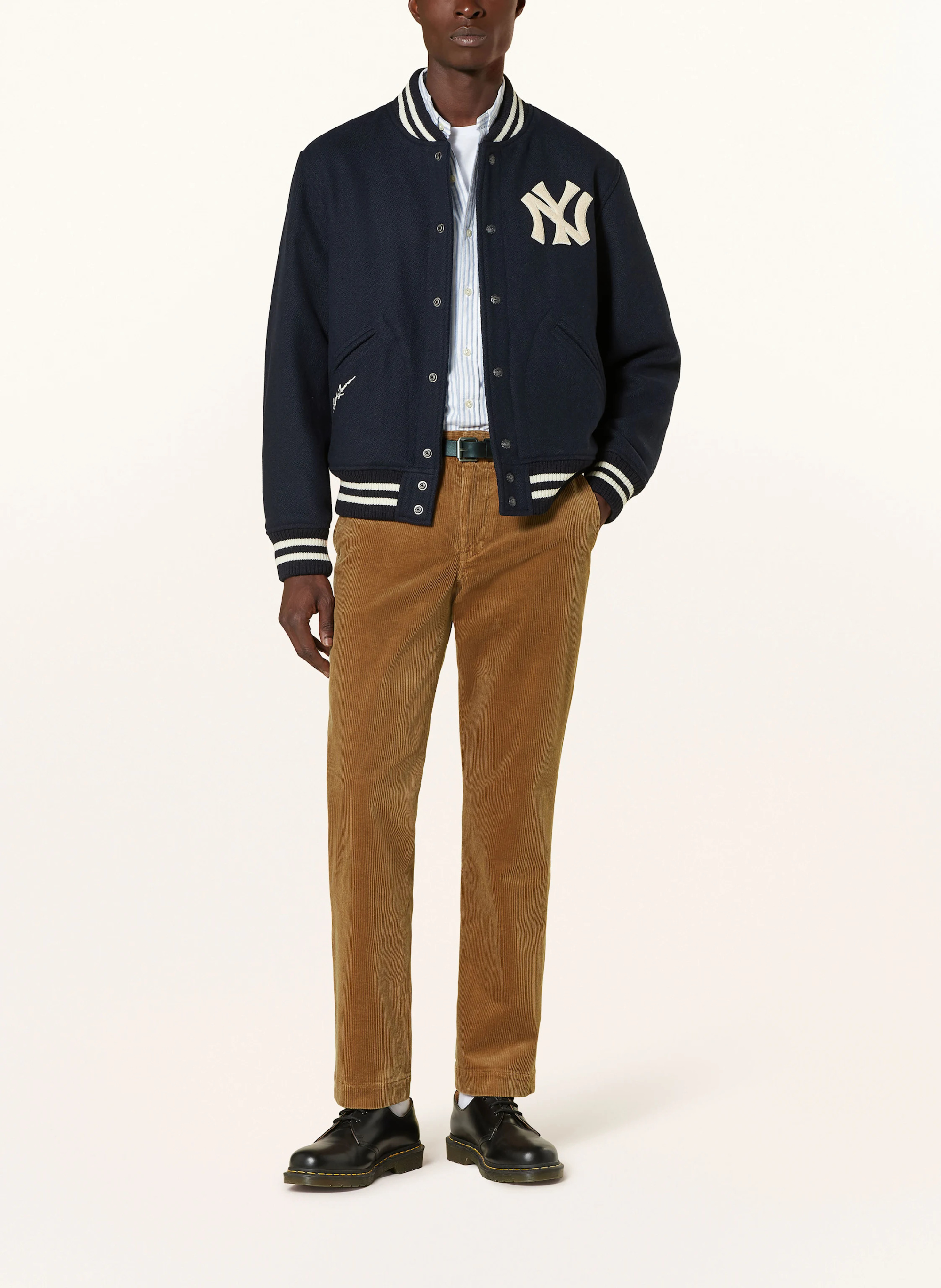 POLO RALPH LAUREN Cordchino Stretch Straight Fit – BRAUN