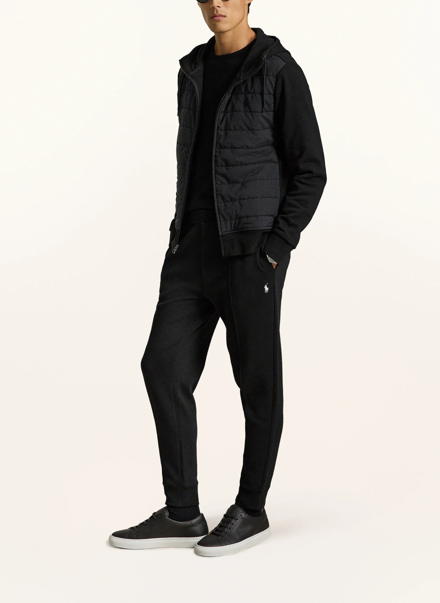 POLO RALPH LAUREN Jacke im Materialmix – SCHWARZ