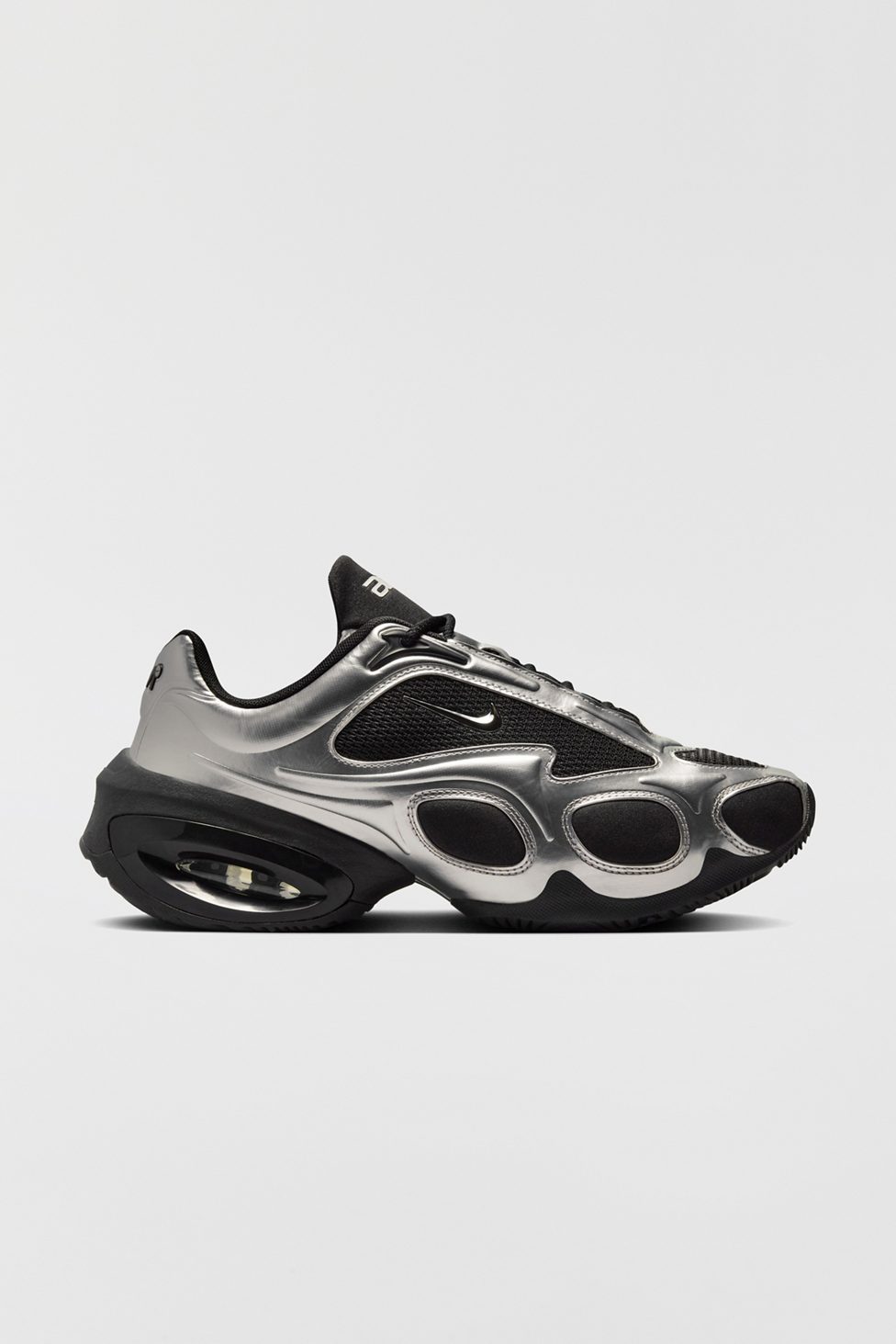 Nike Women's Air Max Muse Bold Sneakers - Black/Metallic Silver