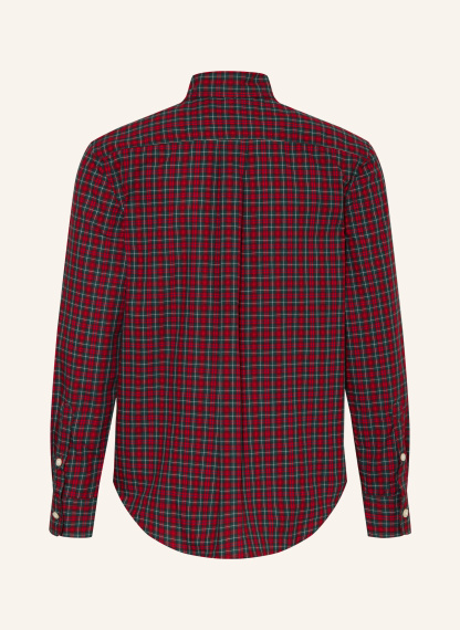 POLO RALPH LAUREN Hemd – DUNKELROT / GRÜN / BLAU