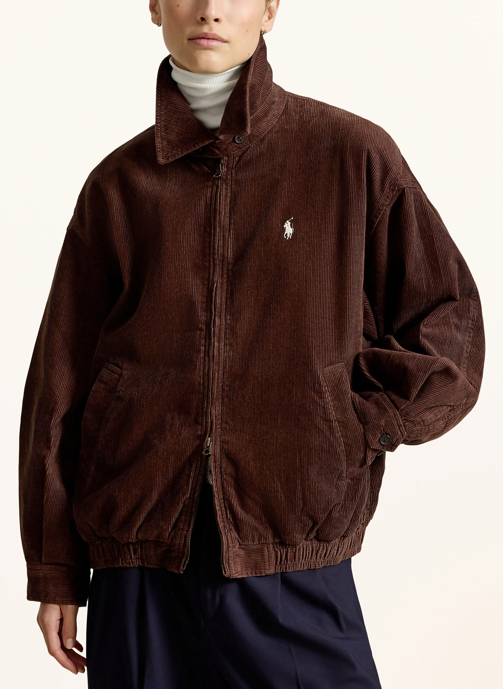 POLO RALPH LAUREN Cordblouson – DUNKELBRAUN