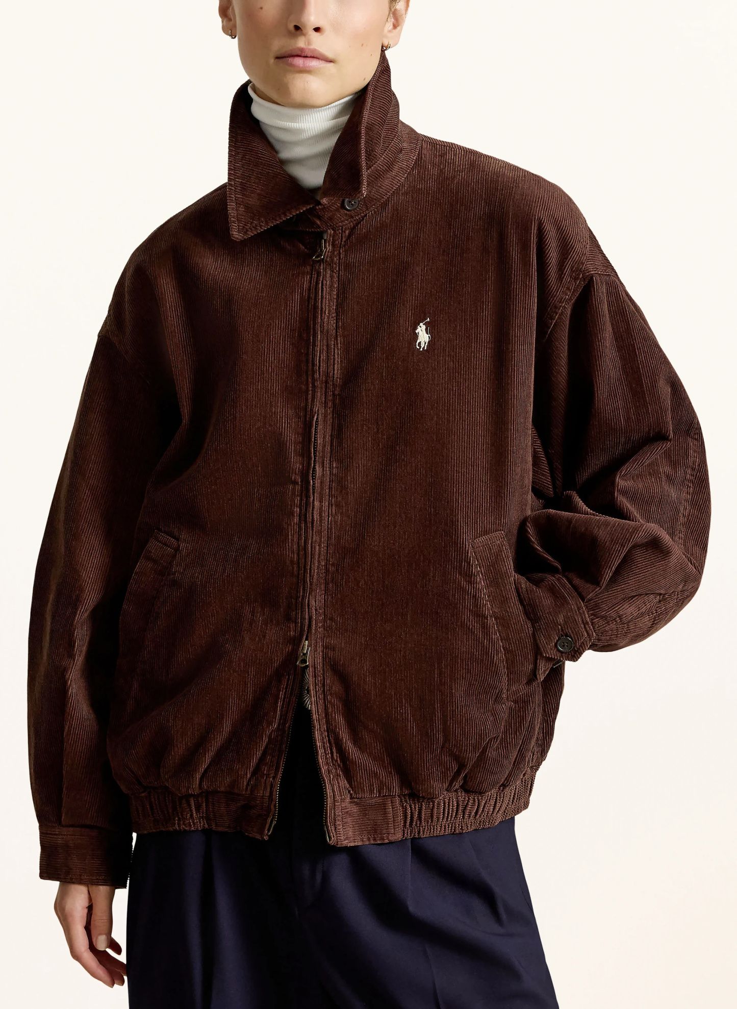 POLO RALPH LAUREN Cordblouson – DUNKELBRAUN