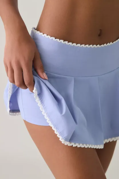 Kimchi Blue Daniella Mini Skort 2-Piece Set - Lavender