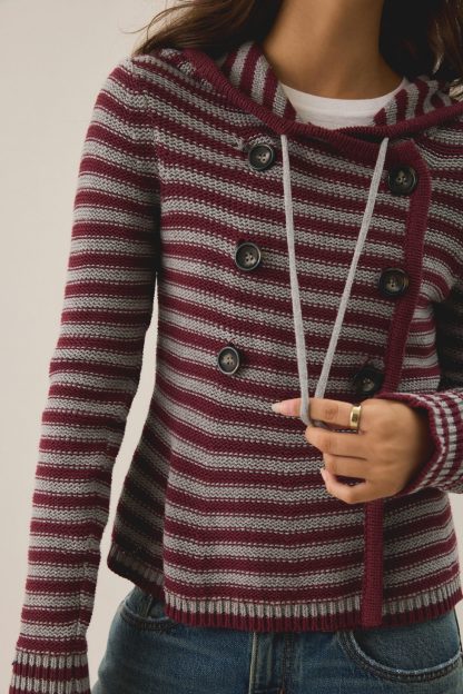BDG Off Campus Hoodie Sweater - Brown