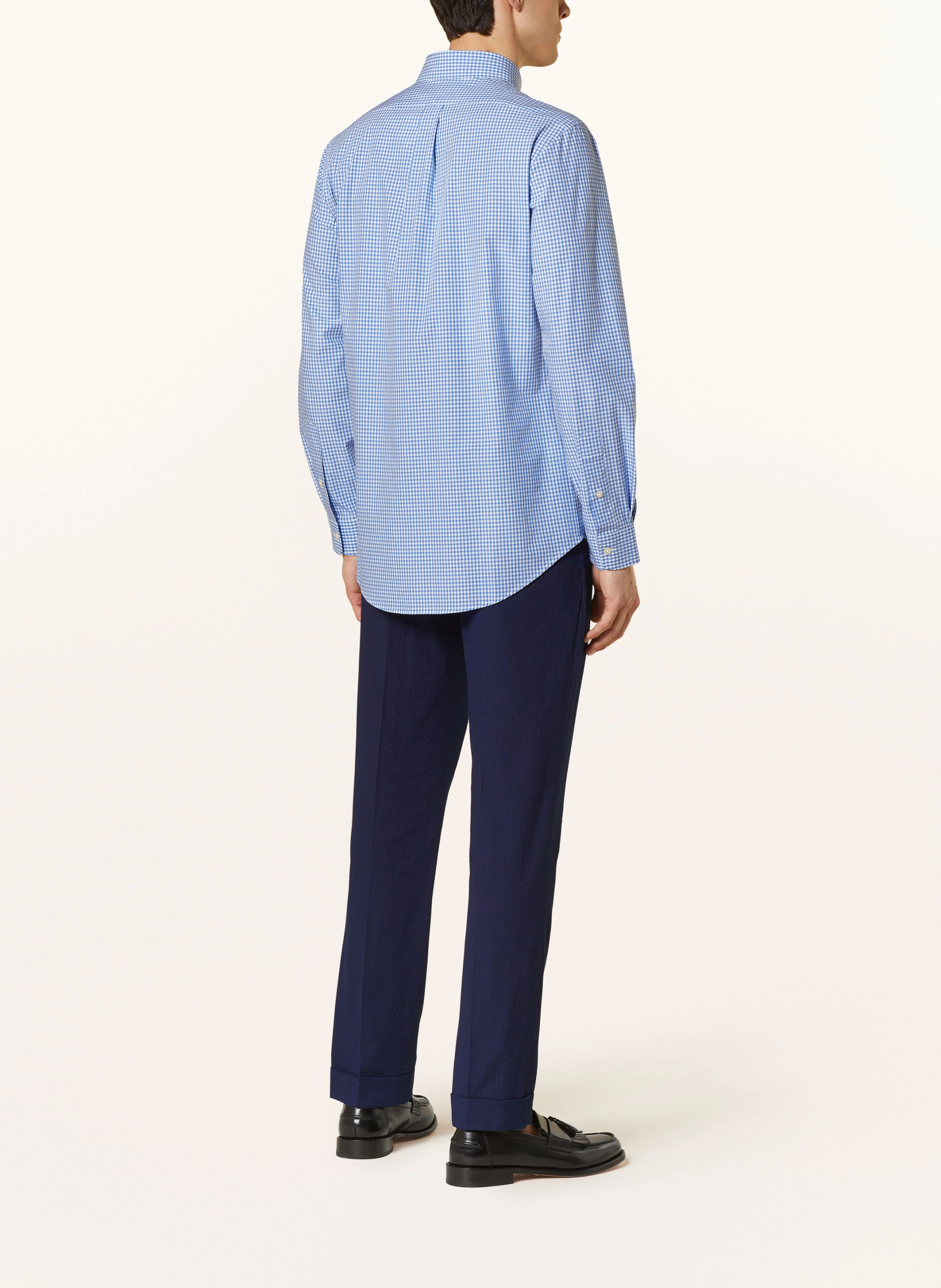 POLO RALPH LAUREN Hemd Custom Fit – BLAU / WEISS (1)