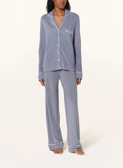 POLO RALPH LAUREN Schlafanzug – BLAU / WEISS