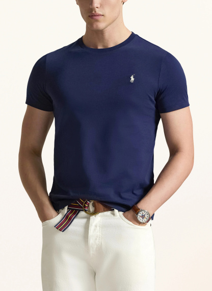 POLO RALPH LAUREN T-Shirt – DUNKELBLAU / WEISS
