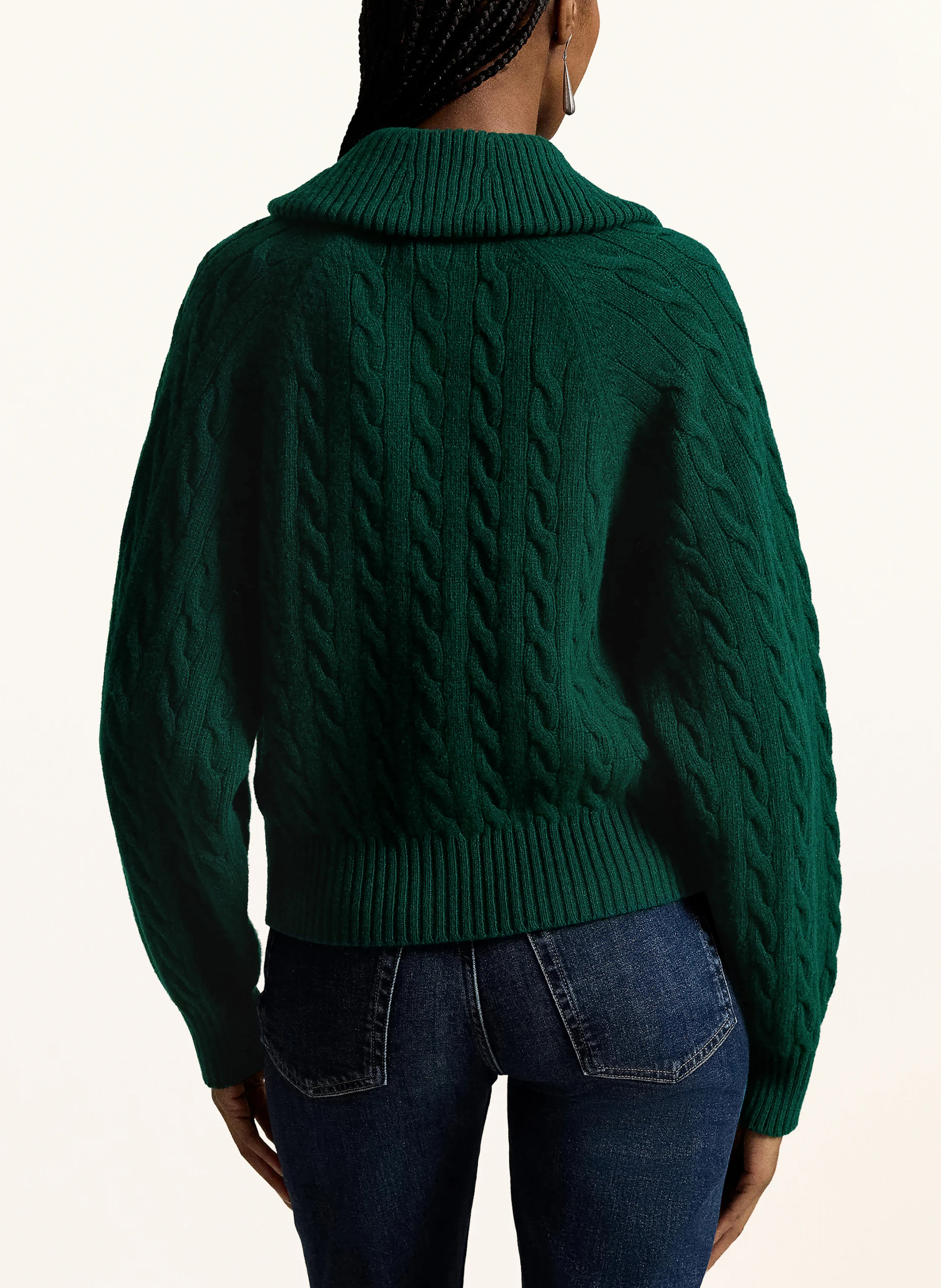 POLO RALPH LAUREN Strickjacke – DUNKELGRÜN