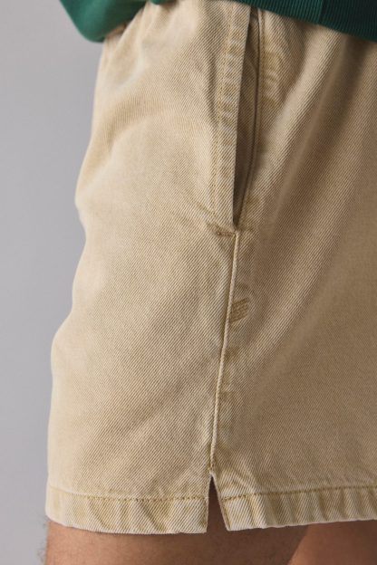 BDG Denim Volley Shorts - Tan Dischargable