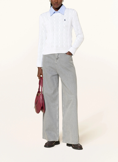 POLO RALPH LAUREN Pullover – WEISS