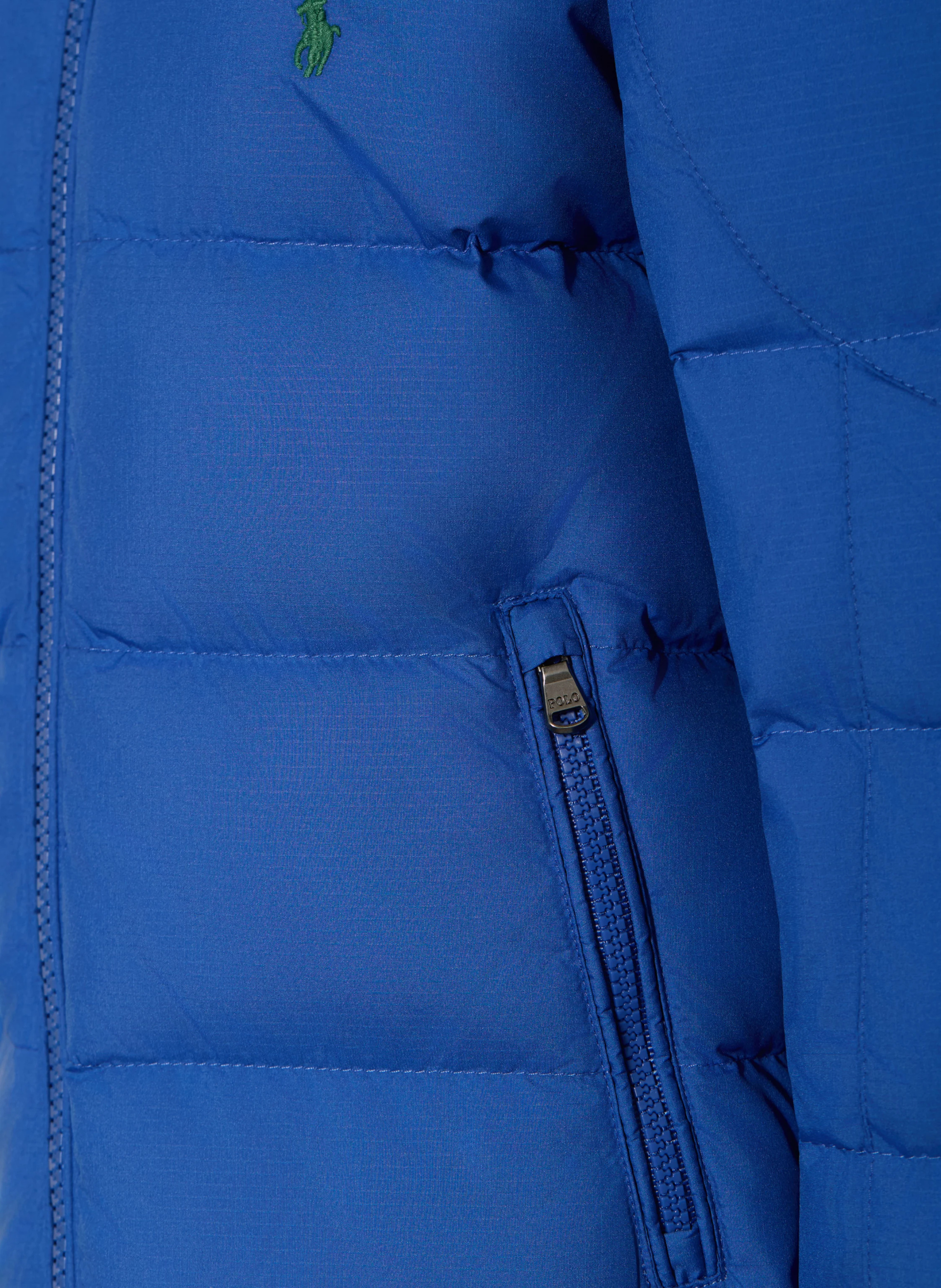 POLO RALPH LAUREN Daunenjacke mit abnehmbarer Kapuze – BLAU