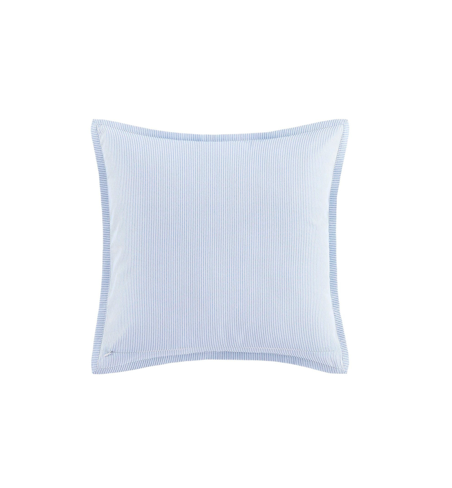 Tommy Hilfiger New York Flag Square Pillow, 20" X 20" - Ivory White/ Dark Navy/ Light Blue