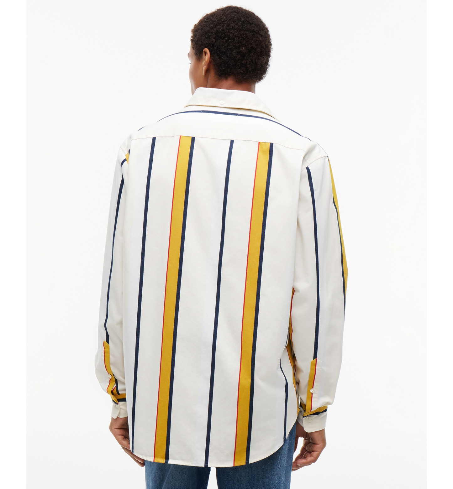 Tommy Hilfiger Men's American Icons Oxford Heritage Long-Sleeve Striped Cotton Shirt, Macy’s Exclusive - Herald Stripe