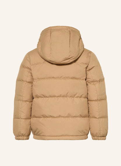 POLO RALPH LAUREN Daunenjacke mit abnehmbarer Kapuze – BEIGE