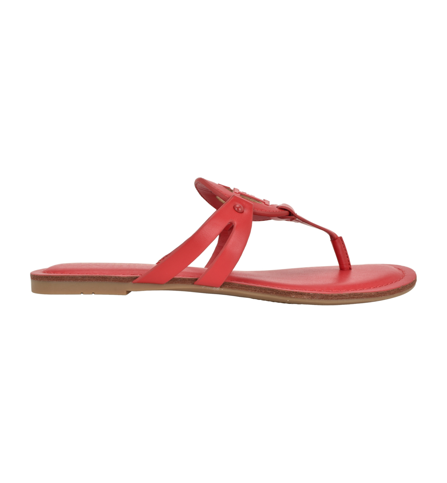 Tommy Hilfiger Women's Lerriz Logo Flat Thong Slide Sandals - Primary Red