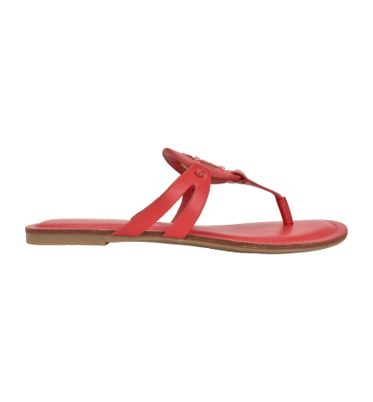 Tommy Hilfiger Women's Lerriz Logo Flat Thong Slide Sandals - Primary Red
