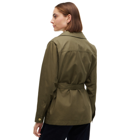 Tommy Hilfiger Women's Collared Utility Field Jacket - Utility Olive