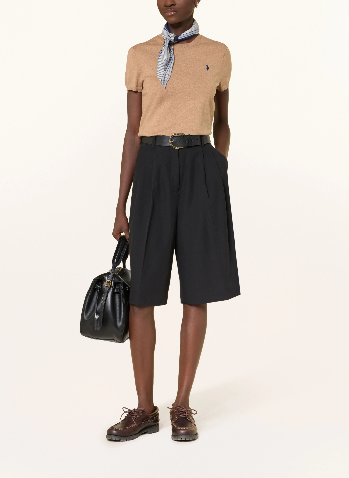 POLO RALPH LAUREN Strickshirt – CAMEL