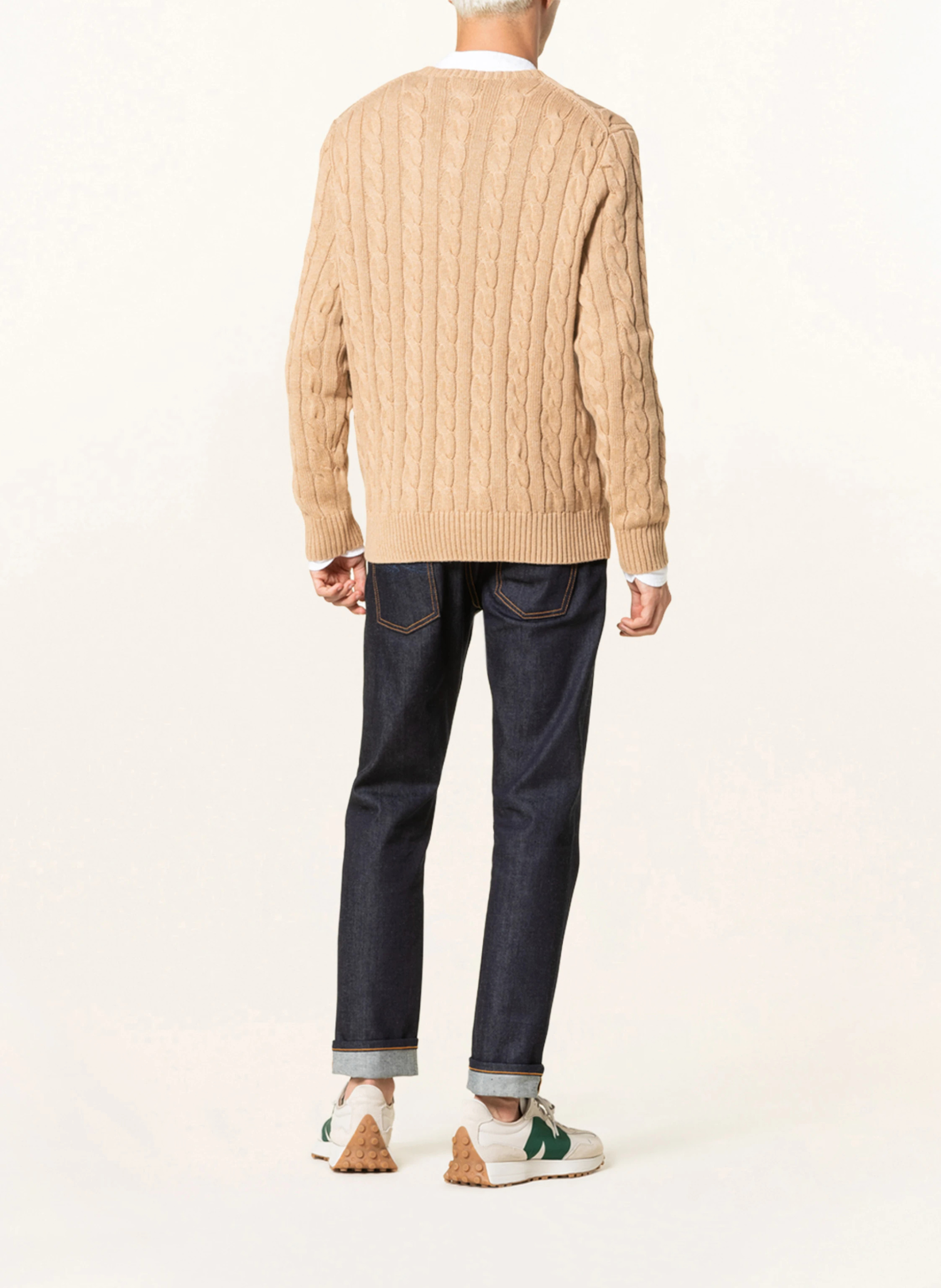 POLO RALPH LAUREN Pullover – HELLBRAUN