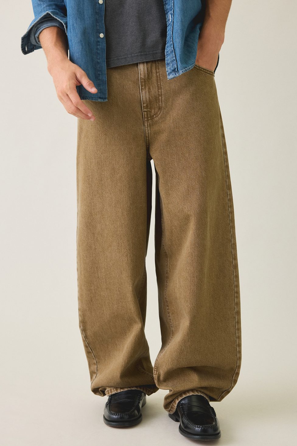 BDG Big & Baggy Fit Jeans - Brian's Brown