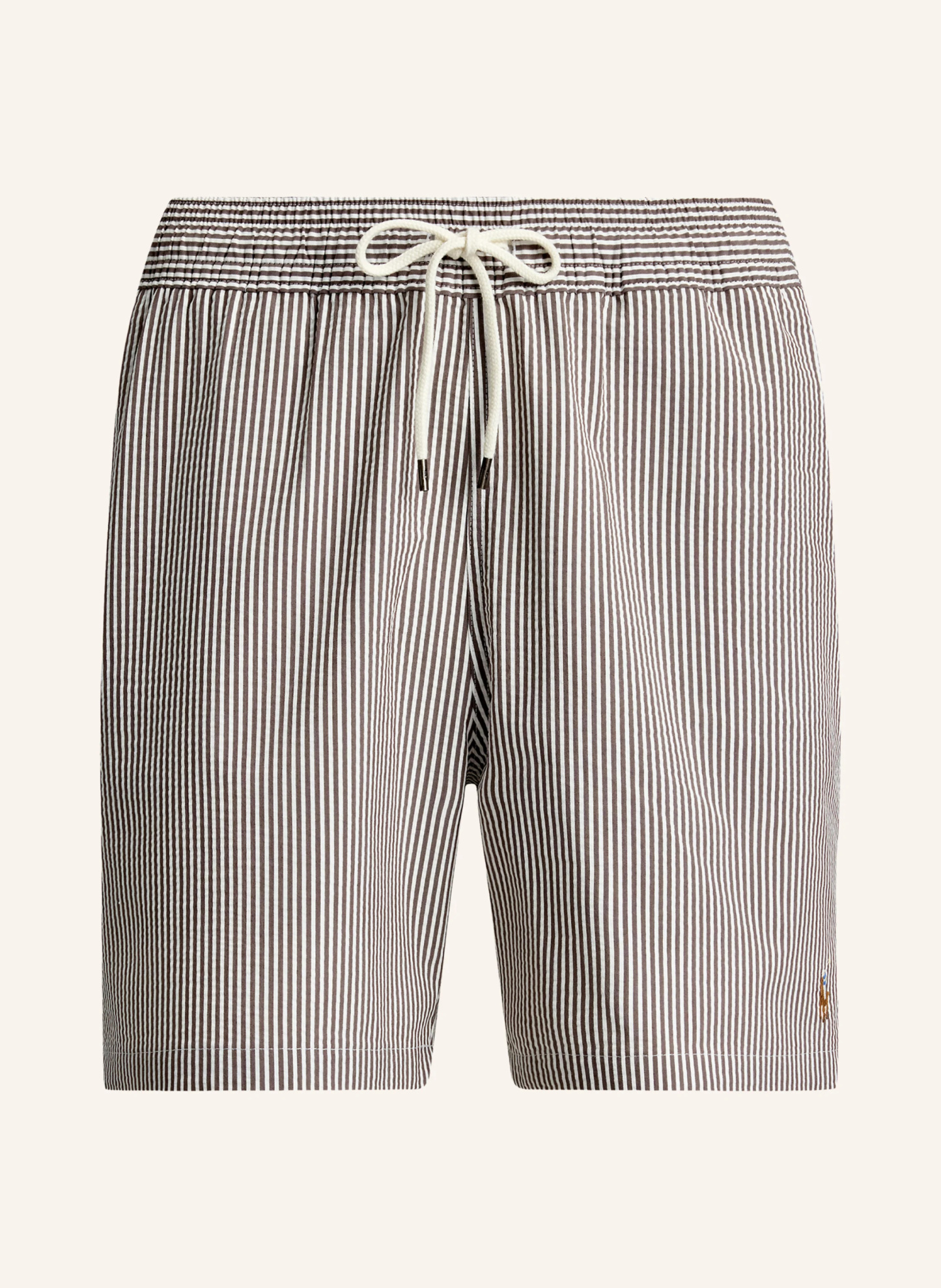 POLO RALPH LAUREN Badeshorts – BRAUN / WEISS