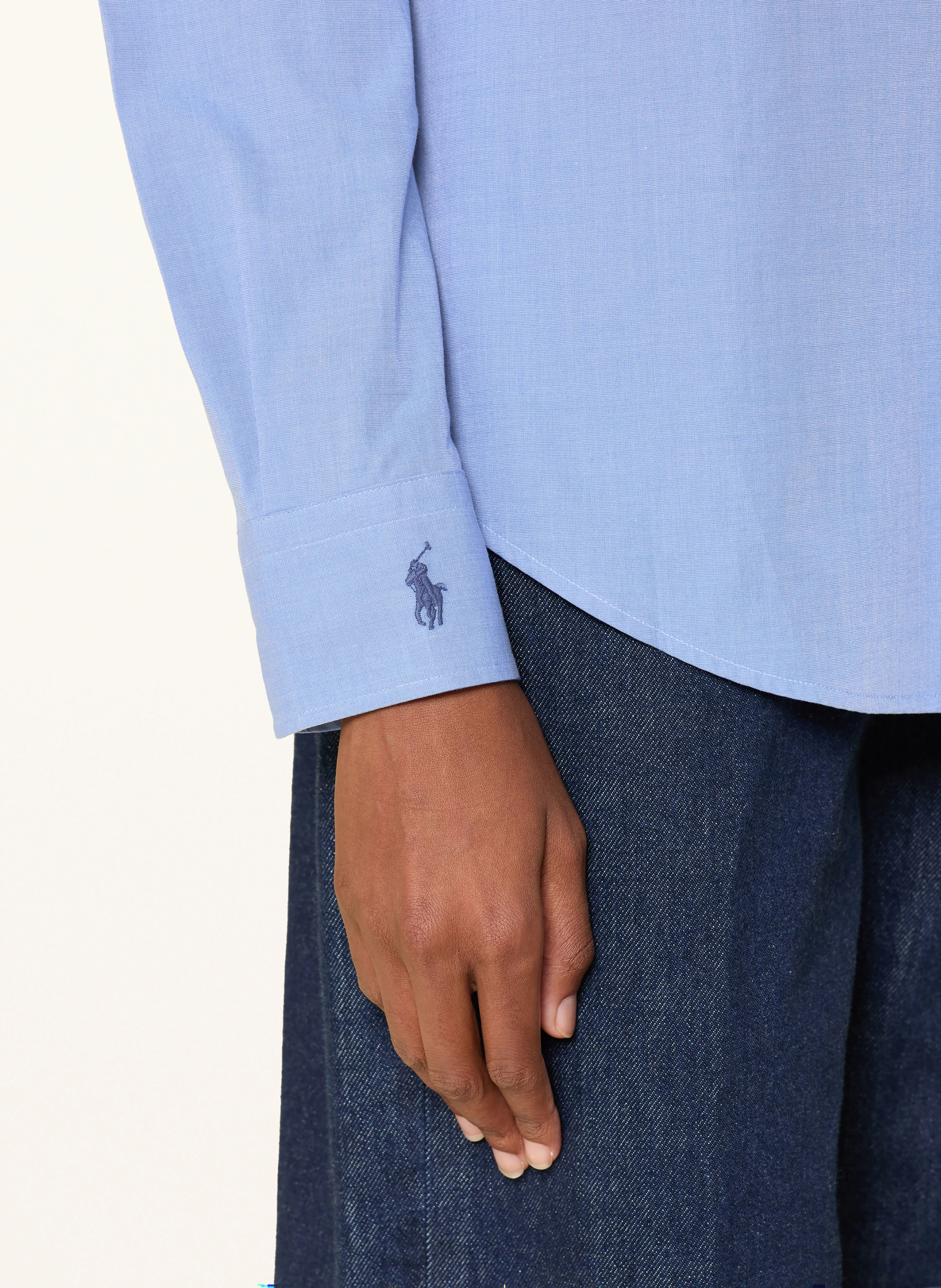 POLO RALPH LAUREN Hemdbluse – HELLBLAU