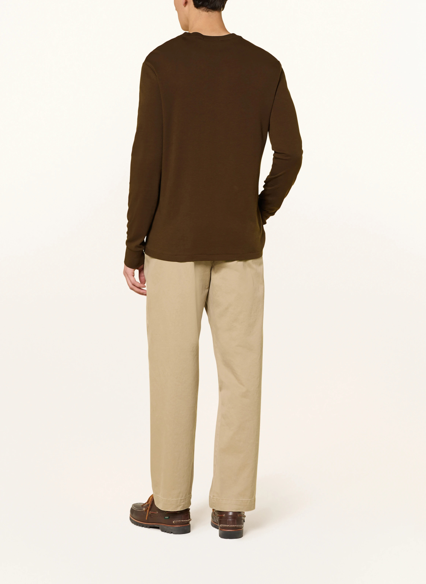 POLO RALPH LAUREN Longsleeve – DUNKELBRAUN