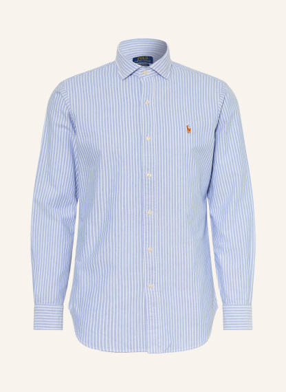 POLO RALPH LAUREN Oxfordhemd Custom Fit – HELLBLAU / WEISS