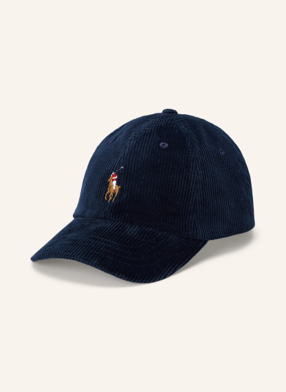 POLO RALPH LAUREN Cord-Cap – DUNKELBLAU