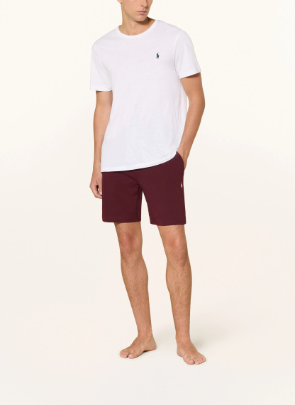 POLO RALPH LAUREN Lounge-Sweatshorts – DUNKELROT