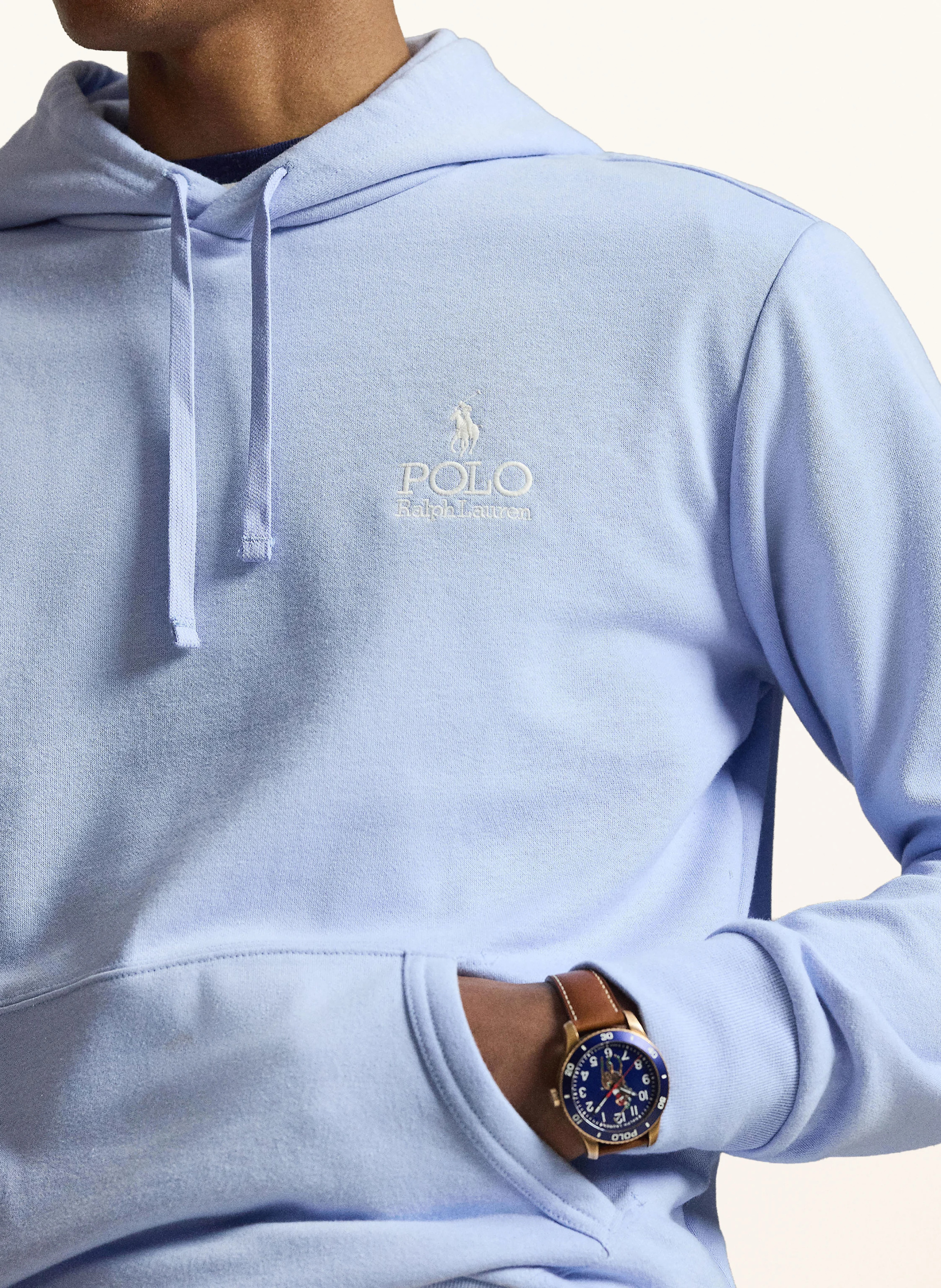 POLO RALPH LAUREN Hoodie – HELLBLAU