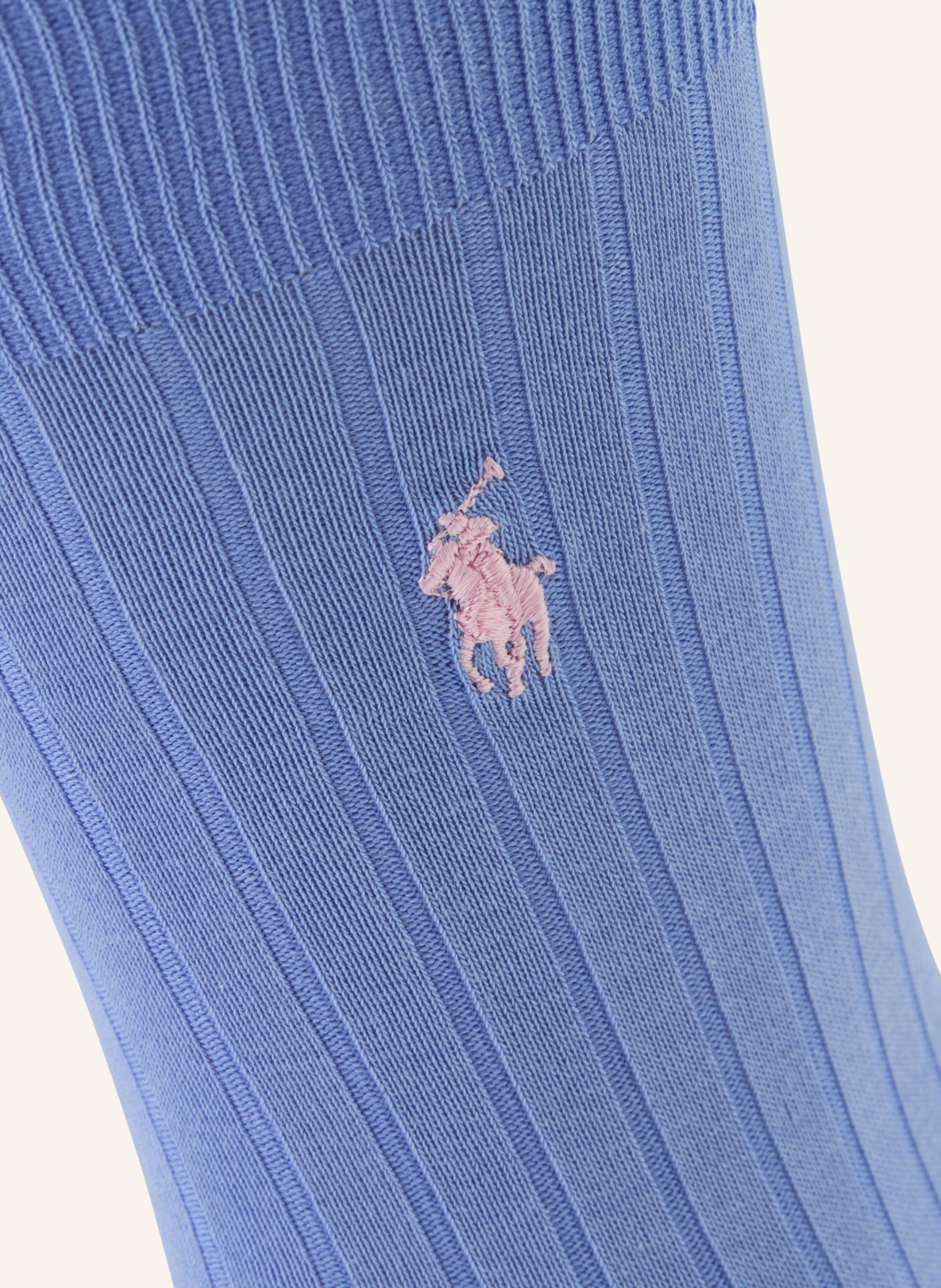 POLO RALPH LAUREN 3er-Pack Strümpfe – ROSA / BEIGE / BLAUGRAU