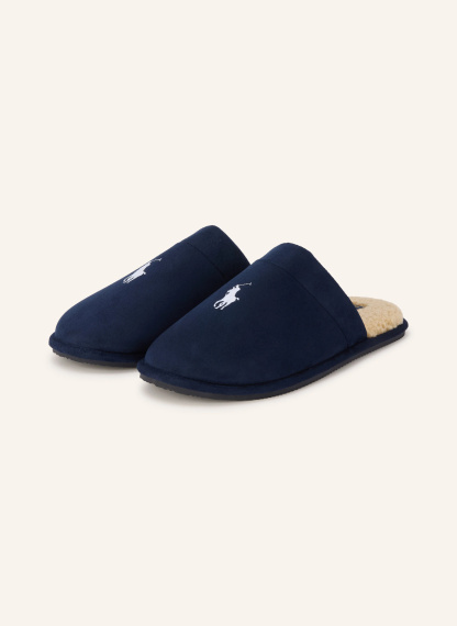 POLO RALPH LAUREN Hausschuhe KLARENCE – DUNKELBLAU
