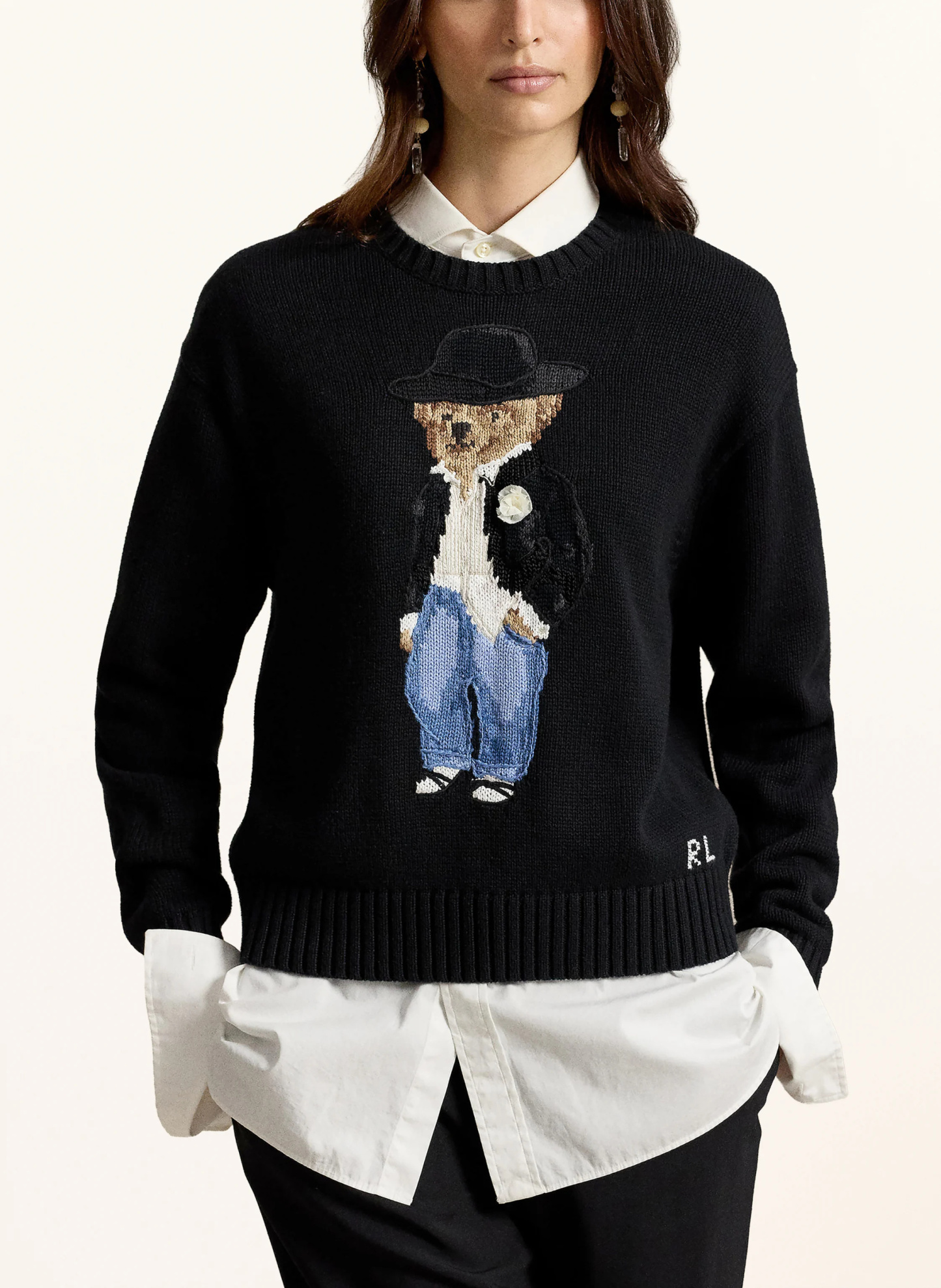 POLO RALPH LAUREN Pullover – SCHWARZ