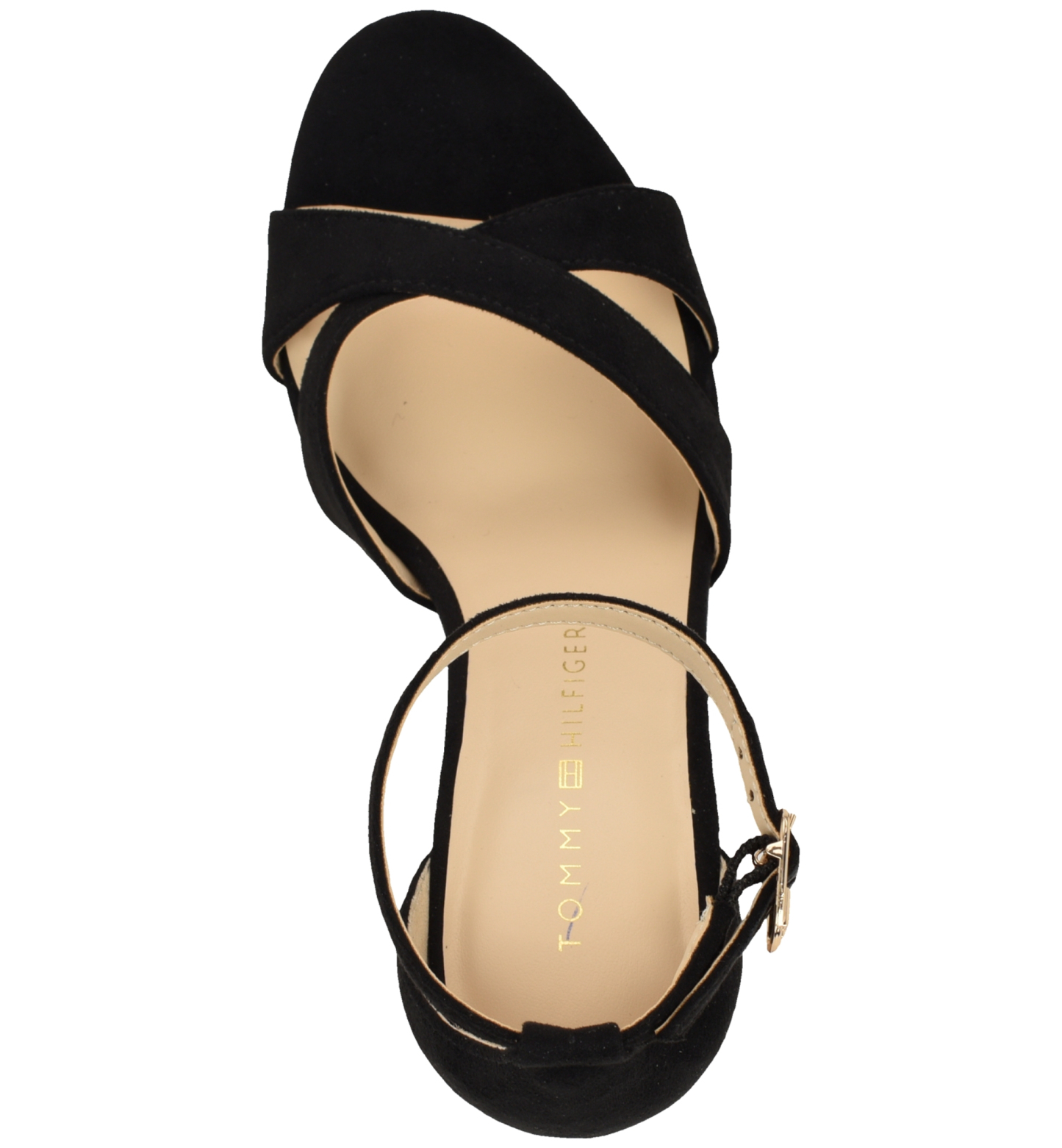 Tommy Hilfiger Women's Zuline High Block Heel Dress Sandals - Black