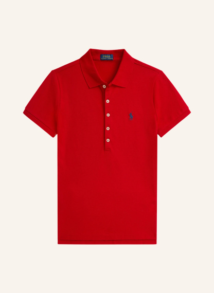 POLO RALPH LAUREN Piqué-Poloshirt – ROT