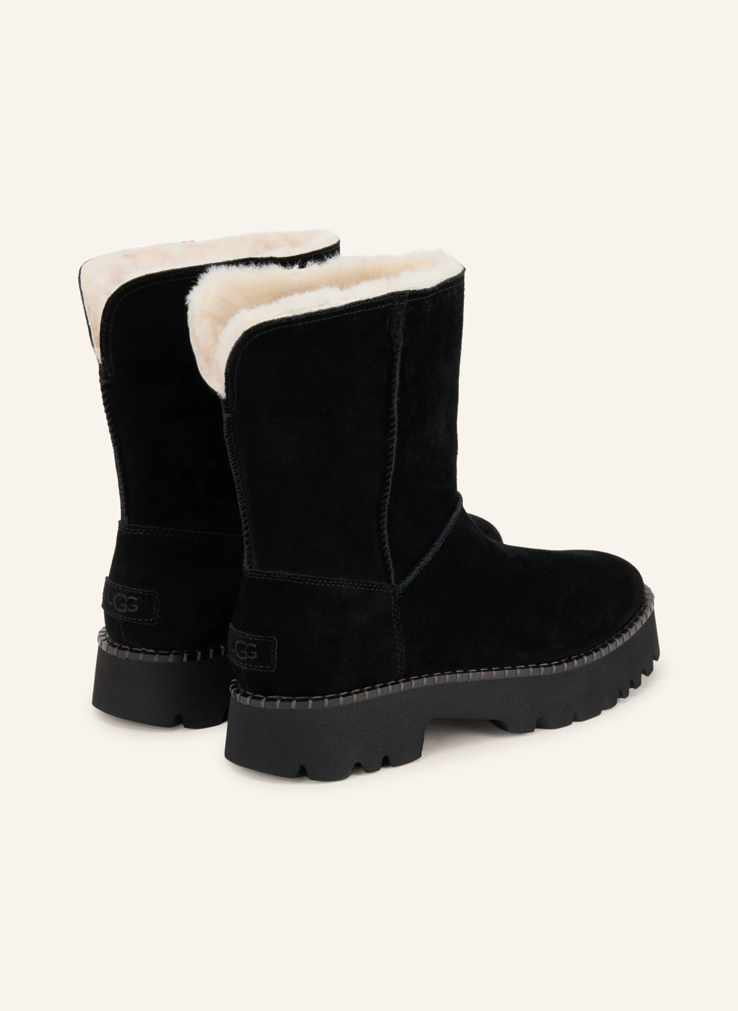 UGG Boots UPTOWNER SHORT – SCHWARZ