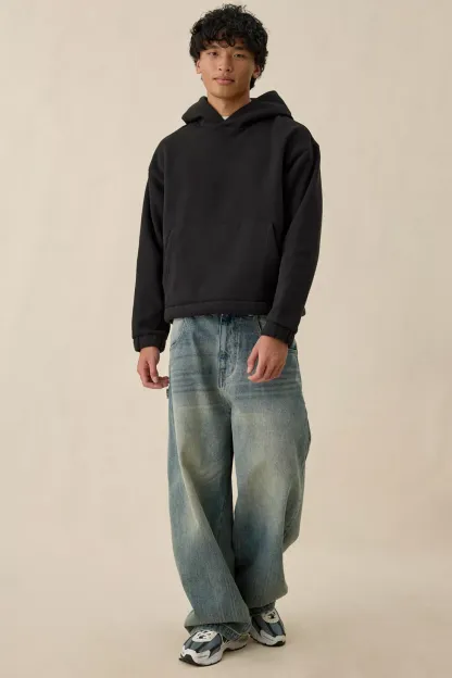 Standard Cloth Jump Shot Hoodie Sweatshirt - Black
