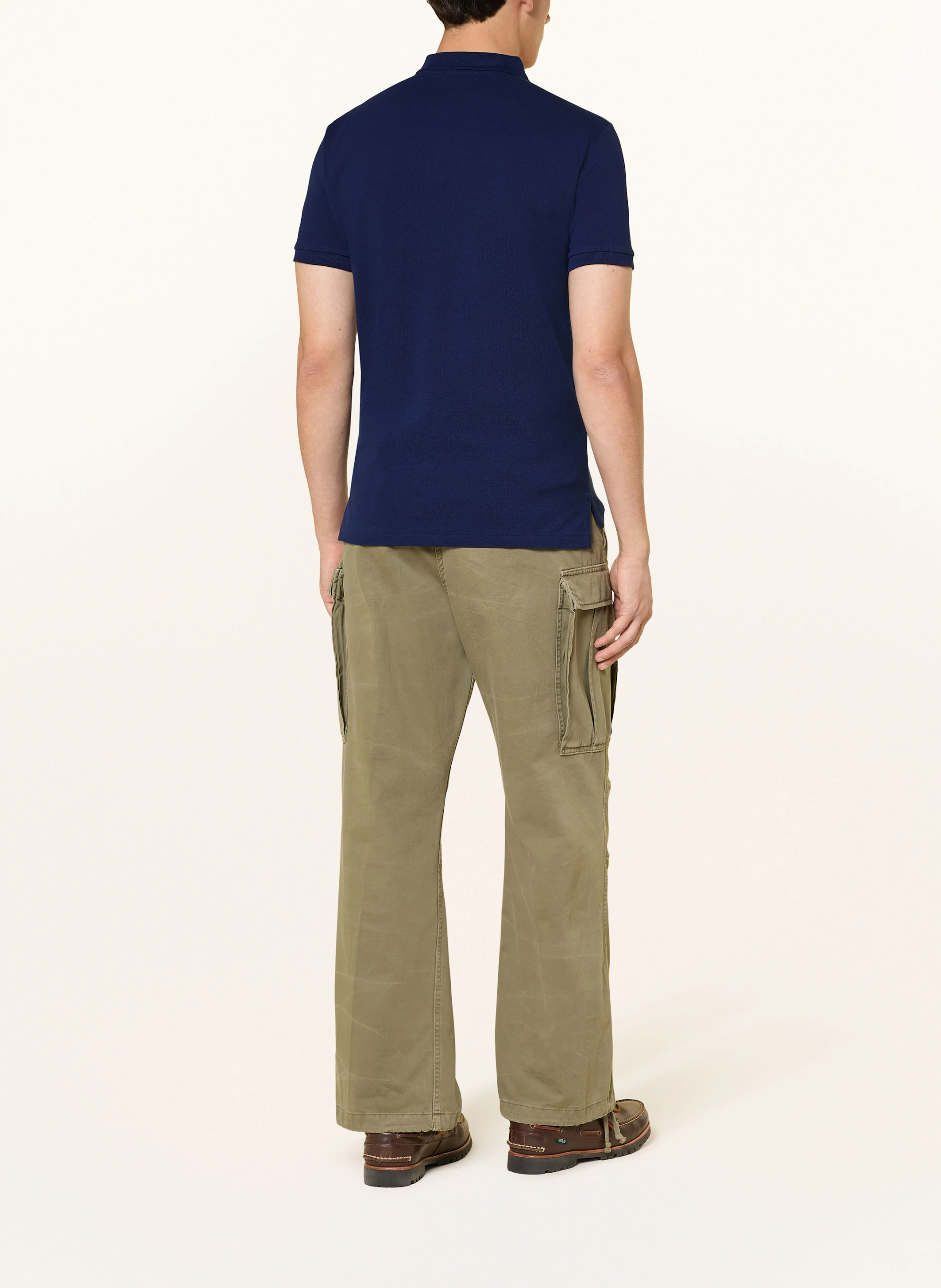 POLO RALPH LAUREN Piqué-Poloshirt Slim Fit – DUNKELBLAU (2)