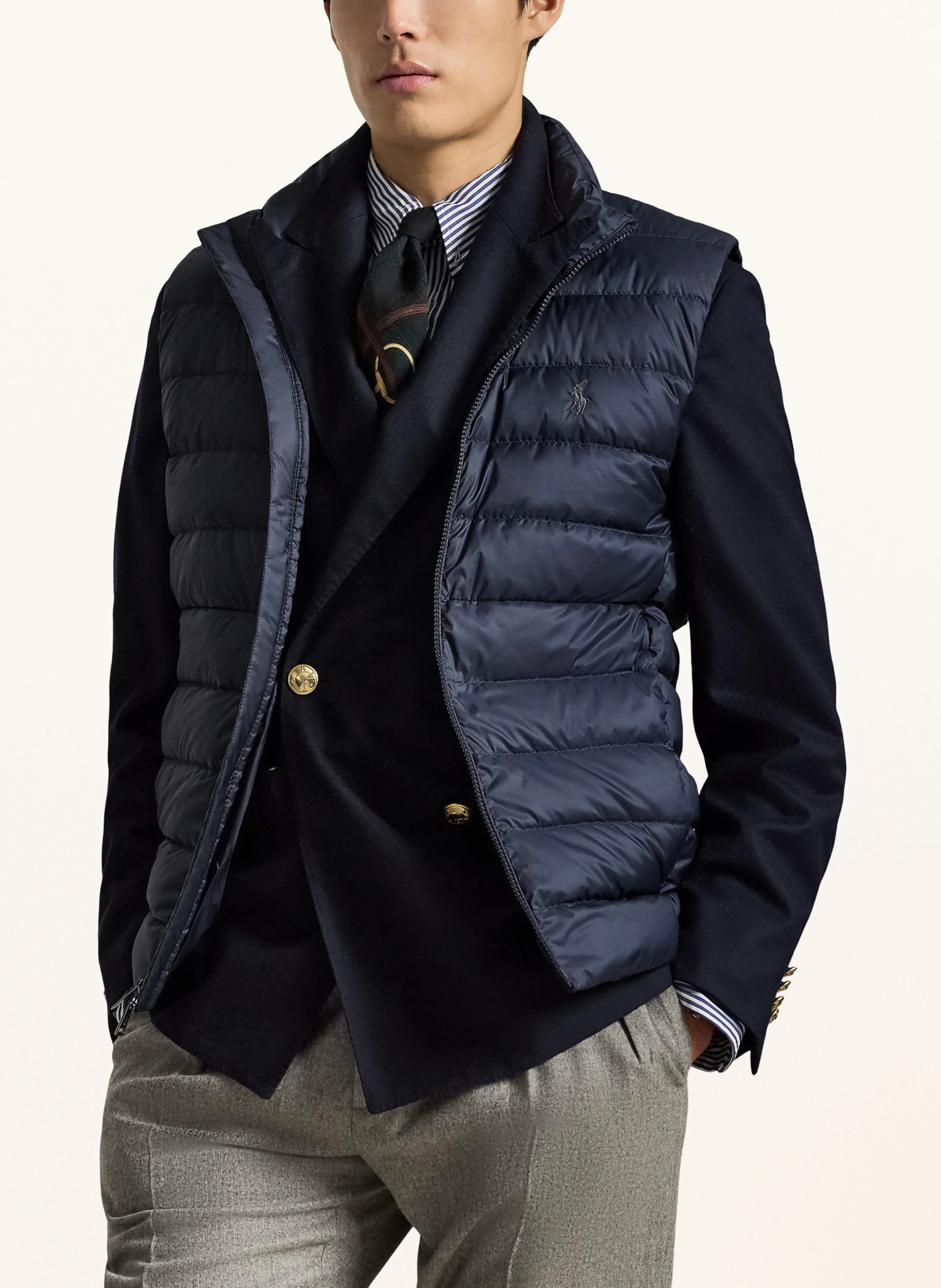 POLO RALPH LAUREN Daunenweste – DUNKELBLAU
