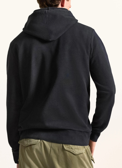 POLO RALPH LAUREN Hoodie – SCHWARZ / CREME